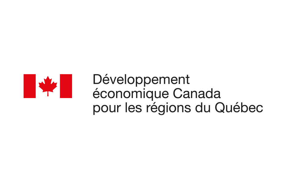 Logo Développement économique Canada (DEC) pour les régions du Québec