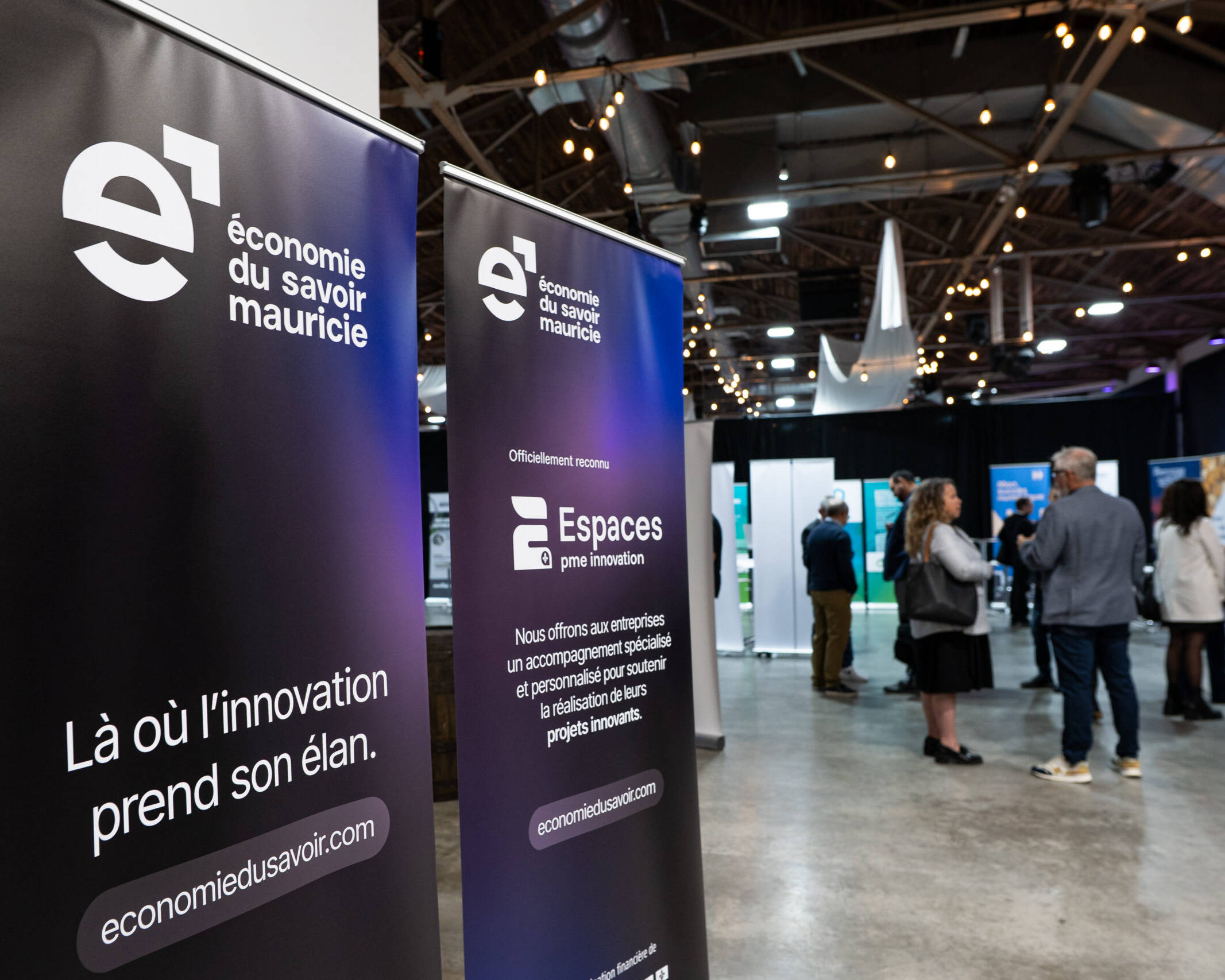 Zone des exposants au CI Mauricie 2026