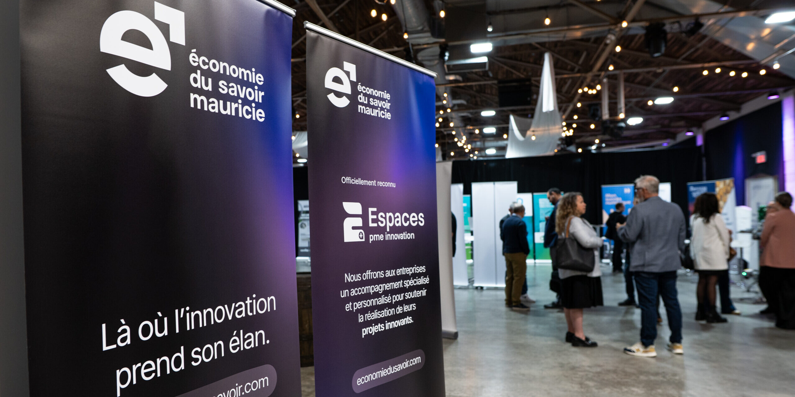 Zone des exposants au CI Mauricie 2026