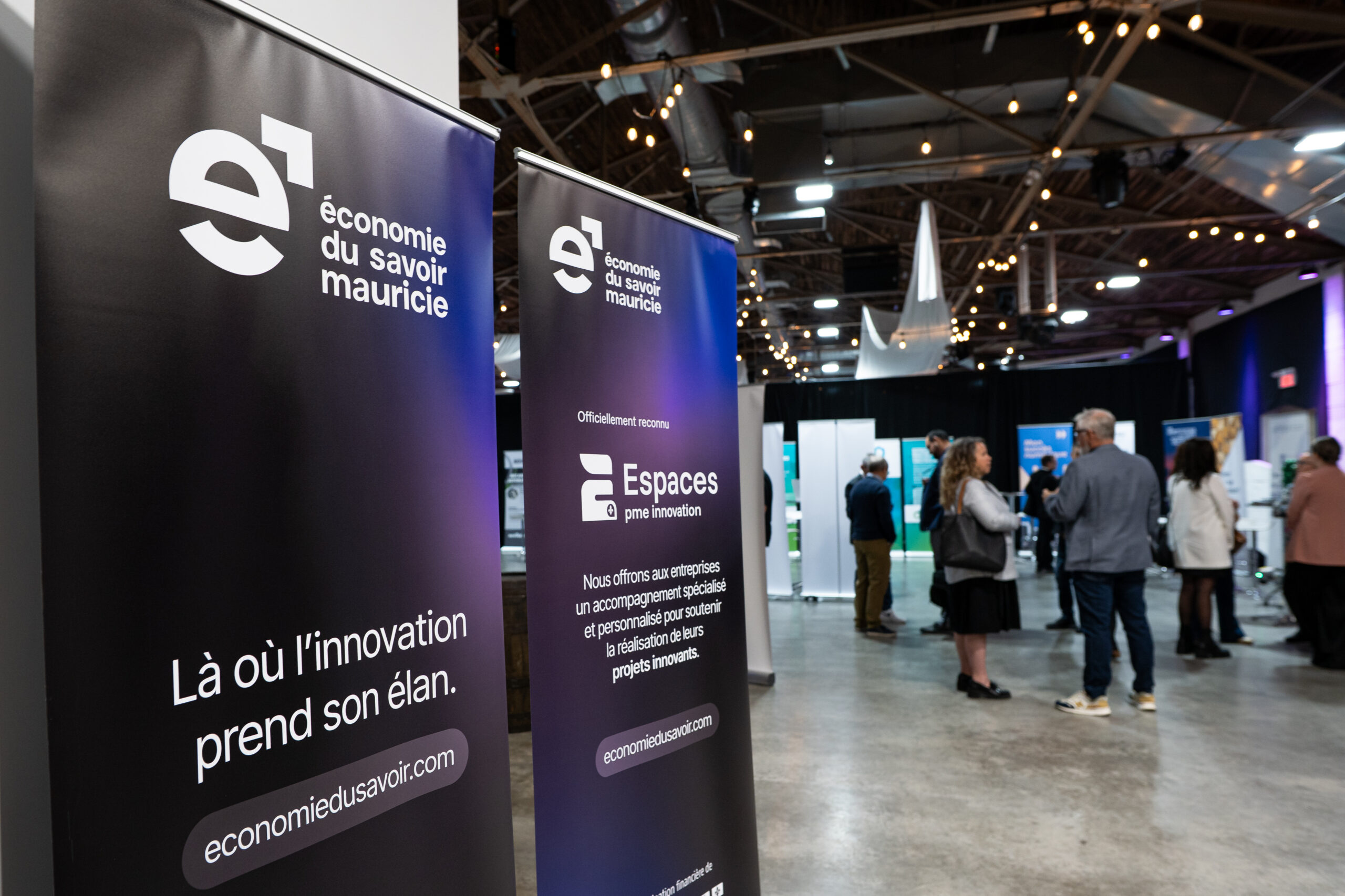 Zone des exposants au CI Mauricie 2026